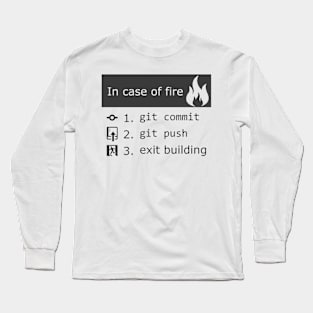 Git OnFire Long Sleeve T-Shirt